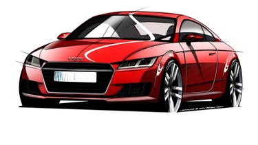 The 2015 Audi TT.