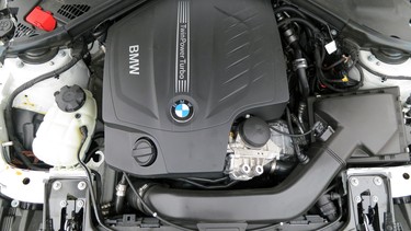 The 3.0-litre, 24-valve, turbocharged inline six-cylinder engine produces 300-hp and 300-lb.ft of torque.