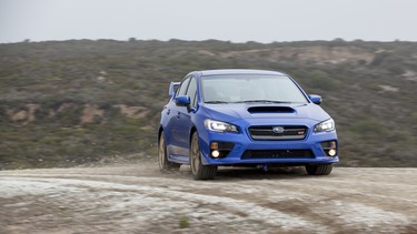 The 2015 Subaru WRX STI.