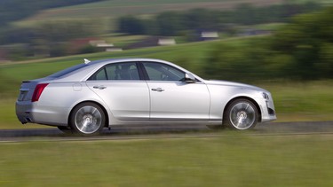 The all-new 2014 Cadillac CTS sedan is a sharp-looking car.