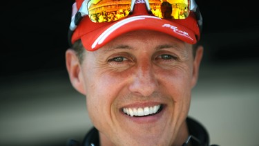 Formula One World Champion Michael Schumacher is showing "small, encouraging signs" that he might awake from his medically-induced coma, according to his agent. He has been hospitalized since a serious skiing accident on Dec. 29, 2013.