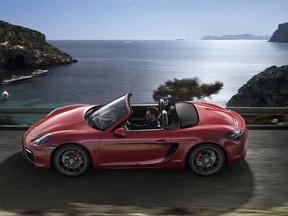 Porsche says the Boxster and Cayman could receive a turbocharged flat-four engine next year.