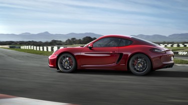 The Porsche Cayman GTS (pictured) is currently the most powerful model in the Cayman family, but Porsche CEO Mattias Müller says we could see a turbocharged flat-four in the next-generation Boxster and Cayman, good for up to 395 horsepower.