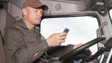 Cellphones can be a distraction in the cab but so can other electronic devices like CBs or computers. All of them lead to taking eyes of the road at critical times.