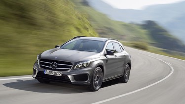 Mercedes-Benz could introduce a three-cylinder hybrid powertrain for its smaller vehicles, such as the GLA crossover.