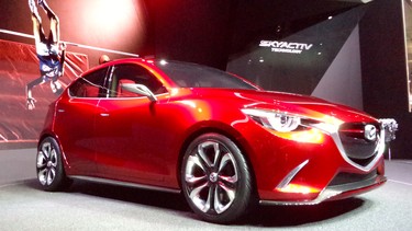 The Mazda Hazumi concept is the precursor to the next-generation Mazda2 subcompact.