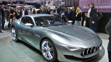 The Maserati Alfieri Concept previews a smaller and lighter interpretation of the gran touring coupe formula.