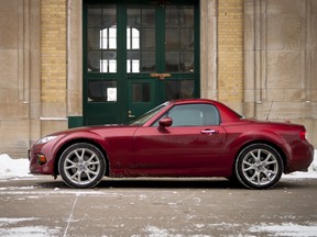 Polar Vortex? Cute. We still drove this Mazda Miata as we would in any other season.