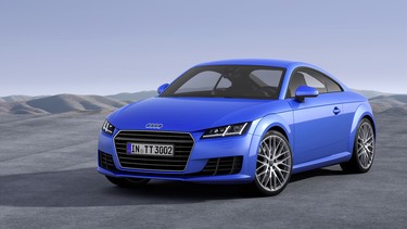 The 2015 Audi TT Coupe.