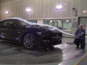 The 2015 Ford Mustang spent a lot of time in a wind tunnel.