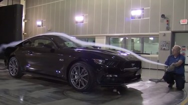 The 2015 Ford Mustang spent a lot of time in a wind tunnel.