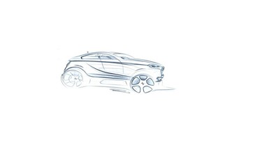 All we have of the upcoming X2 is this tiny sketch from BMW.