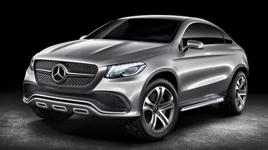 The Mercedes-Benz Concept Coupe SUV will make its full debut at the Beijing Motor Show in less than two weeks.