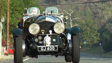 Jay Leno says driving this mammoth Bentley feels like you're flying an airplane.