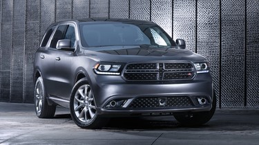 Chrysler is recalling 10,700 examples of the Dodge Durango (pictured), as well as the Jeep Cherokee, Grand Cherokee and Grand Cherokee SRT across North America over a cruise control defect
