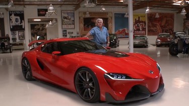 The Toyota FT-1 visits Jay Leno's Garage.