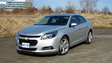 The 2014 Chevrolet Malibu, a nameplate that’s been around since 1964, receives several new upgrades for 2014, including a new front fascia, improved handling and a revised engine line-up to go along with a neat new interior feature.