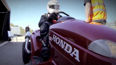 Can you handle the power of the Honda Mean Mower?
