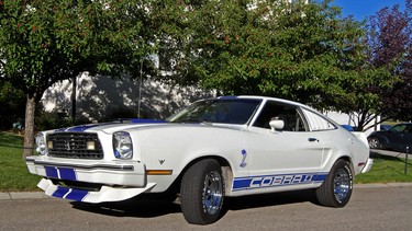 The 1977 Mustang Cobra II.