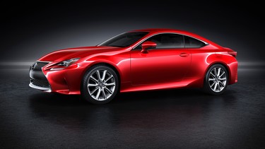 The Lexus RC will be among the first to receive the company's new 2.0-litre turbocharged four-cylinder engine.