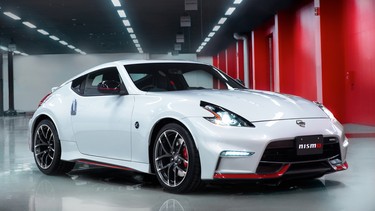 The 2015 Nissan 370Z NISMO.