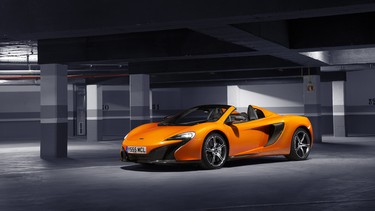 The McLaren P13 will be similar to the 650S (pictured) when it debuts next year