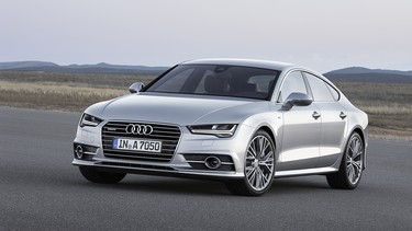 Audi's A7 gains some minor cosmetic tweaks for 2015