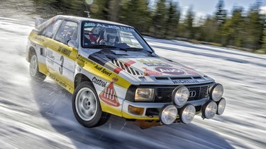 Back in 1984, Audi basically pioneered all-wheel-drive in motorsports with the Sport Quattro rally car.