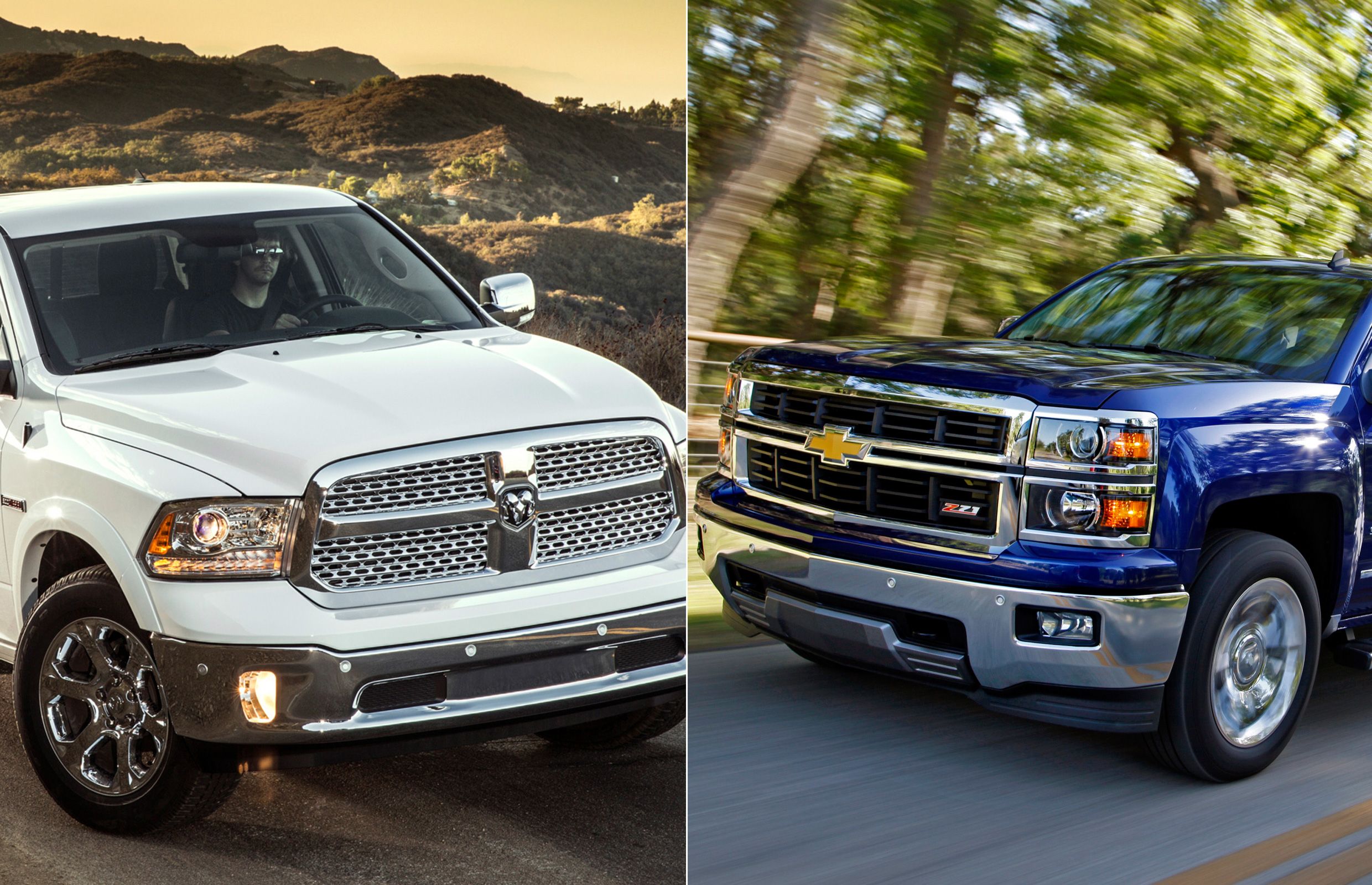 Pickup Comparison: 2014 Chevrolet Silverado 1500 vs. 2014 Ram