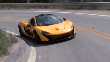 Jay Leno takes his new McLaren P1 for a spin.