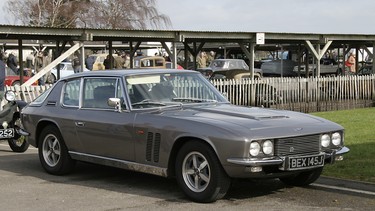 One of 320 produced, this Jensen Interceptor FF (1966-1971) came with all-wheel drive and ABS brakes, unusual for its time.