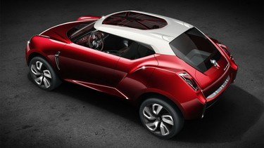 One of MG's sports car proposals, which could signal its return to North America, is based on the 2012 Icon concept (pictured)