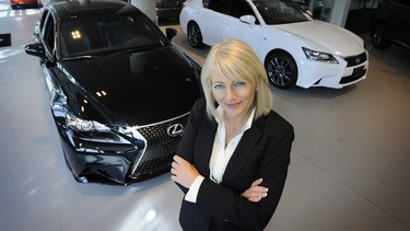 Regency Lexus sales manager Susan Sydor worked hard to attain her position — only starting in the industry after her two daughters started school.