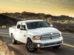 The Ram 1500 is among the vehicles that posted sales gains in Fiat-Chrysler Automobiles' lineup.