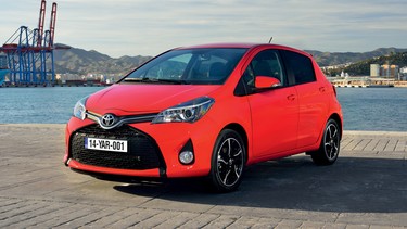 The 2015 Toyota Yaris hatchback