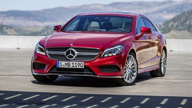 The 2015 Mercedes-Benz CLS.