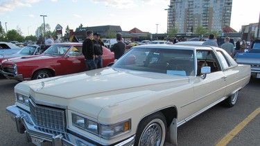 The 1976 Cadillac Coupe de Ville was the last of the big cars built by General Motors before GM downsized its cars in 1977. John McEwen bought this car last fall.