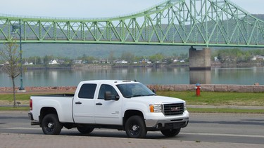 Lisa and her husband drive a variety of vehicles so driving one of their own, like their 2010 GMC Sierra pickup truck, was an exception.