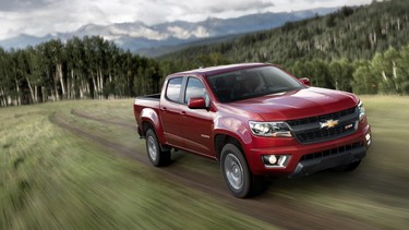 The Chevrolet Colorado is among the vehicles vying for top honours at the 2015 NAIAS.