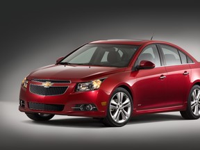 GM is recalling 29,000 Chevrolet Cruze compact sedans over a Takata airbag defect.