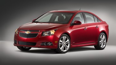 GM is recalling 29,000 Chevrolet Cruze compact sedans over a Takata airbag defect.