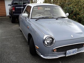 Don't you just want to pinch the Nissan Figaro's imaginary cheeks?