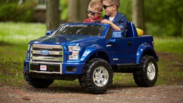 Your Christmas/birthday shopping is basically finished for 2014 thanks to the F-150 Power Wheels.