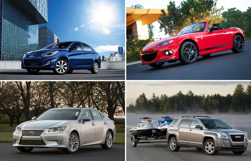 These are J.D. Power's Initial Quality Survey winners for 2014 Driving