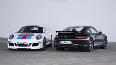 Porsche will offer only 80 examples of the 911 Carrera S Martini Racing Edition.