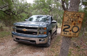 The Chevrolet Silverado and its twin, the GMC Sierra, let you have V8 power for roughly $28,000. Pictured: the Silverado Z71.