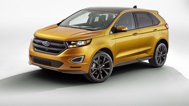 The 2015 Ford Edge.