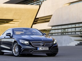 The 2015 Mercedes-Benz S65 AMG Coupe.
