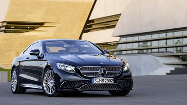 The 2015 Mercedes-Benz S65 AMG Coupe.