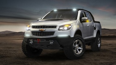 The 2011 Chevy Colorado Rally Concept would make an excellent starting point for an off-road variant of the new Colorado and GMC Canyon